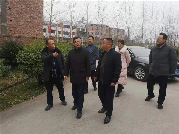 重庆市万州区委常委，副区长徐洪、天城镇党委书记程绍祥一行调研伴神酿造并提出宝贵指导建议！加强研发团队，做好川菜调料，做强“百年伴神”！